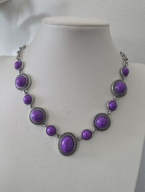 Paparazzi Voyager Vibes Purple Necklace NWT